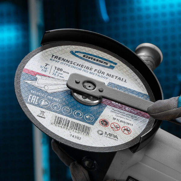 Круг отрезной по металлу, 180 х 1.6 х 22.2 мм Gross — изображение 6