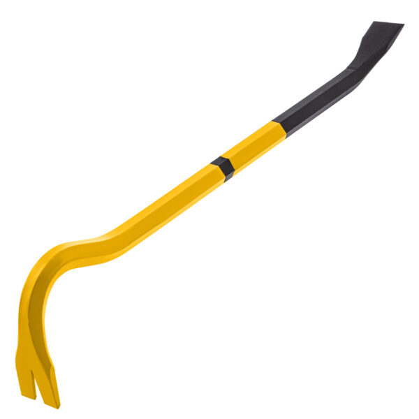 Лом-гвоздодер, 450 мм, шестигранный 16 мм, окрашенный, сталь 65 Denzel — изображение 1