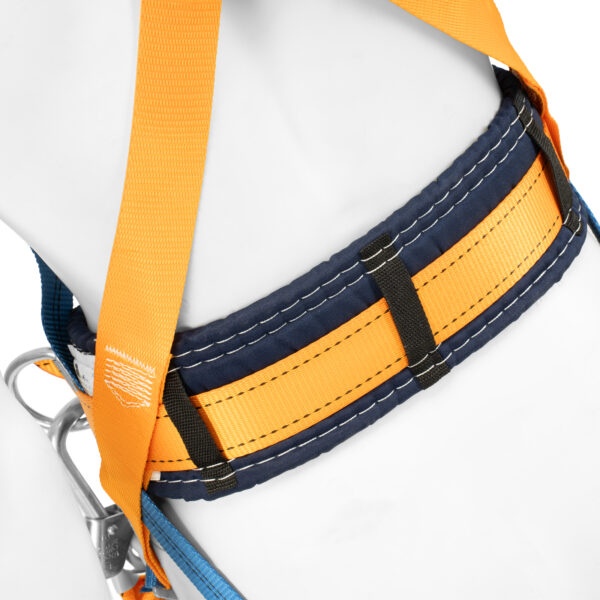 Удерживающая привязь УП IIЖ,с наплечными и набедренными лямками,А-строп из синтетической ленты Сибртех — изображение 7