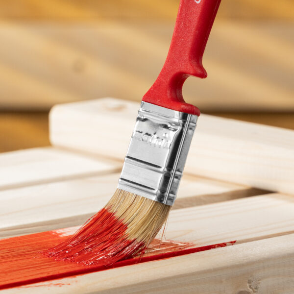 Кисть флейцевая "Эмали" Color Line 25 х 10 мм Matrix — изображение 9