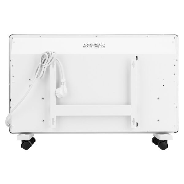 Конвектор электрический КМ-1500.2, 230 В, 1500 Вт, X-образный нагреватель, колеса, термостат MTX — изображение 3