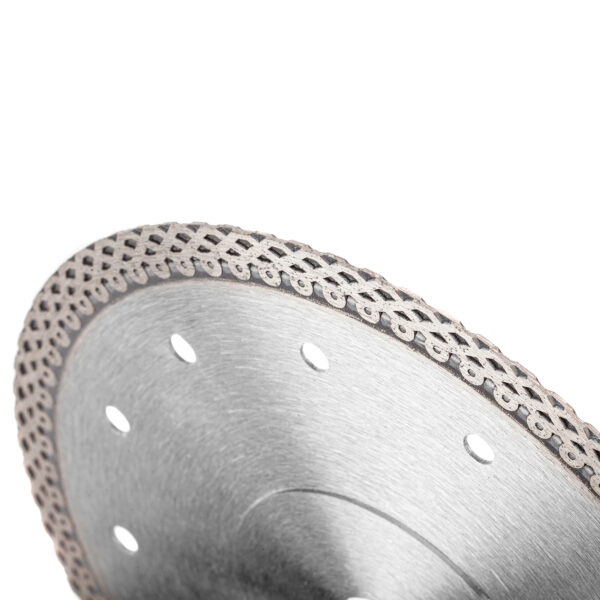 Диск алмазный, 180 х 22.2 мм, тонкий, сплошной (Jaguar) мокрая резка Gross — изображение 5