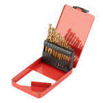 Набор нитридтитан. сверл по металлу, 1.5-6.5 мм НSS 13 шт Matrix