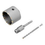 Коронка по бетону в сборе, М22 х 80 мм, SDS Plus Сибртех — изображение 4