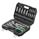 Набор инструментов, 1/2", 1/4", 108 предметов Сибртех