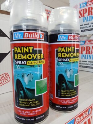 Mr.build аэрозольный очиститель удалитель красок, прозрачный 400 мл