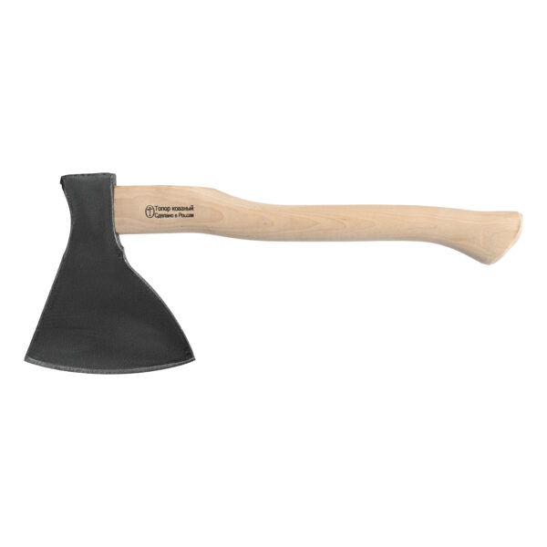 Топор кованый, в сборе,  1900/2200 г, деревянное топорище, 500 мм, М2, "Мясоруб" — изображение 2