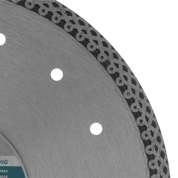 Диск алмазный, 230 х 22.2 мм, тонкий, сплошной (Jaguar) мокрая резка Gross — изображение 4