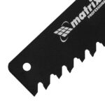 Ножовка по пенобетону, 500 мм, защитное покрытие, твердосплавные напайки на зубья, двухкомпонентная рукоятка Matrix — изображение 3