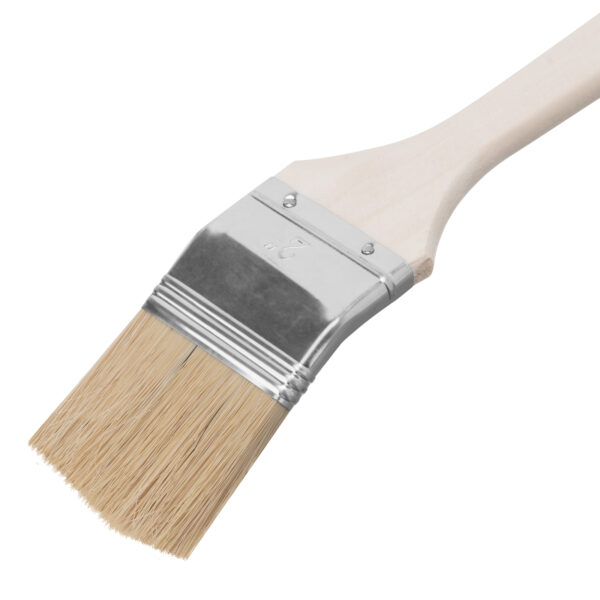 Кисть радиаторная 2", натуральная щетина, деревянная ручка MTX — изображение 4