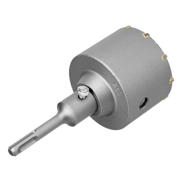 Коронка по бетону в сборе, М22 х 80 мм, SDS Plus Сибртех — изображение 2