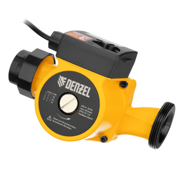 Циркуляционный насос CP32-4, напор 4 м, 50 л/мин, 1 м кабель, монт. длина 180 мм Denzel — изображение 1