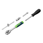 Набор инструментов, 1/4", пластиковый кейс, 29 предметов Сибртех — изображение 5