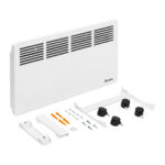 Конвектор электрический КМ-2000.2, 230 В, 2000 Вт, X-образный нагреватель, колеса, термостат MTX — изображение 4