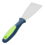 Шпательная лопатка из нержавеющей стали, 60 мм, двухкомпонентная ручка Сибртех — изображение 2