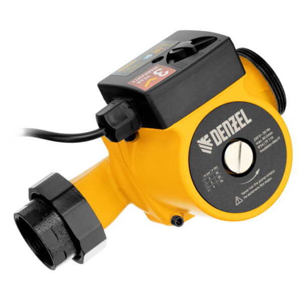 Циркуляционный насос CP32-4, напор 4 м, 50 л/мин, 1 м кабель, монт. длина 180 мм Denzel — изображение 2