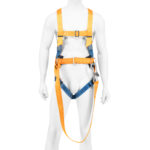 Удерживающая привязь УП IIЖ,с наплечными и набедренными лямками,А-строп из синтетической ленты Сибртех — изображение 2