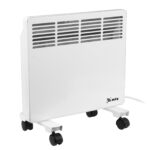 Конвектор электрический КМ-1000.1, 230 В, 1000 Вт, X-образный нагреватель, колеса, термостат MTX — изображение 2