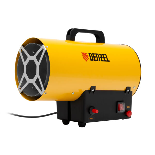 Газовая тепловая пушка GHG-15, 15 кВт, 500 м3/ч, пропан-бутан Denzel — изображение 1