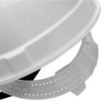 Каска защитная из ударопрочной пластмассы, белая Сибртех — изображение 7