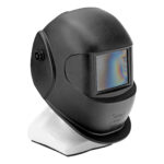 Маска сварщика ЕВРО, пластик, стекло 110 х 90 мм, Сибртех — изображение 2