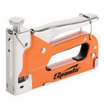 Степлер мебельный регулируемый, со скобами 200 шт, тип скобы 53, 4-14 мм Sparta — изображение 2