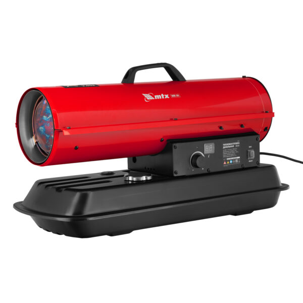 Дизельная тепловая пушка DHB-20i, 20 кВт, 450 м3/ч, прямой нагрев, термостат MTX — изображение 1