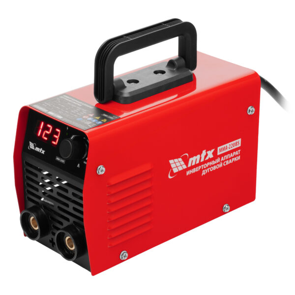 Инверторный аппарат дуговой сварки MMA-220BS, 220 А, ПВ 60% MTX — изображение 1