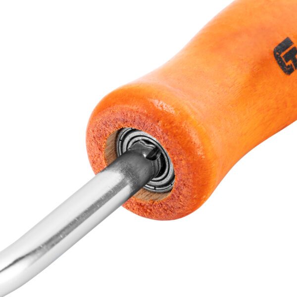 Крюк для вязки арматуры, 210 мм, деревянная рукоятка Сибртех — изображение 5