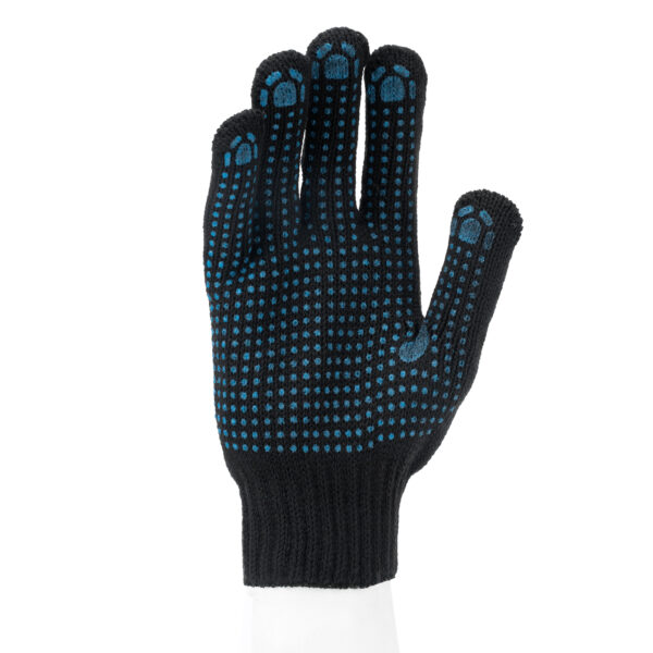 Перчатки трикотажные, акрил, с ПВХ точкой, 7 класс Сибртех — изображение 2