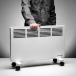 Конвектор электрический КМ-2000.2, 230 В, 2000 Вт, X-образный нагреватель, колеса, термостат MTX — изображение 9