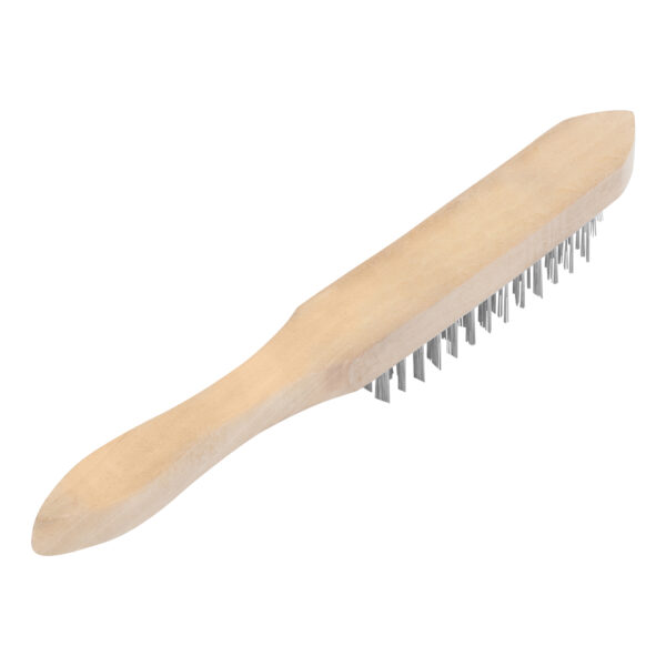 Щетка пятирядная металлическая с деревянной ручкой Sparta — изображение 2