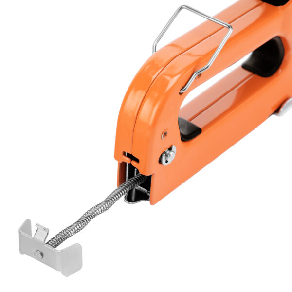 Степлер мебельный регулируемый, со скобами 200 шт, тип скобы 53, 4-14 мм Sparta — изображение 9