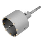 Коронка по бетону в сборе, М22 х 80 мм, SDS Plus Сибртех