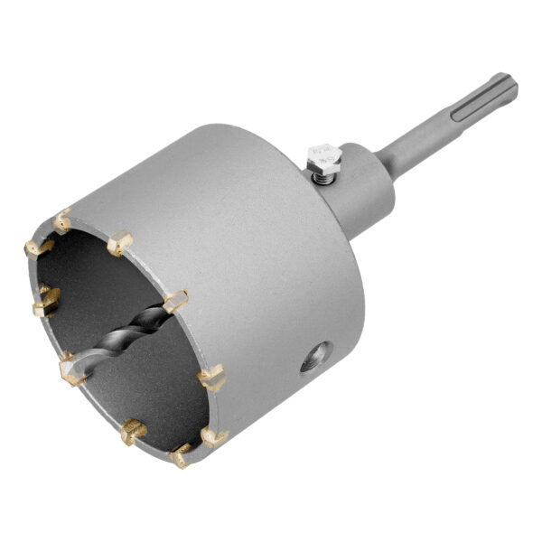 Коронка по бетону в сборе, М22 х 80 мм, SDS Plus Сибртех — изображение 1