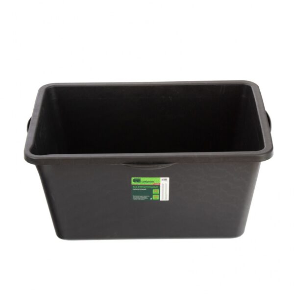 Таз прямоугольный строительный, 60 л Сибртех — изображение 1