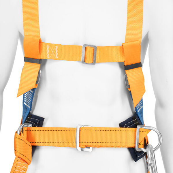 Удерживающая привязь УП IIЖ,с наплечными и набедренными лямками,А-строп из синтетической ленты Сибртех — изображение 6