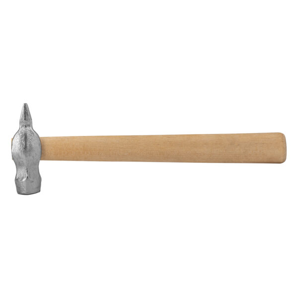 Молоток слесарный, 500 г, круглый боек, деревянная рукоятка — изображение 2