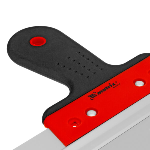 Шпатель фасадный из нержавеющей стали, 350 мм, двухкомпонентная ручка Matrix — изображение 4