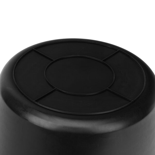 Таз круглый строительный, черный, 30 л, Сибртех — изображение 3