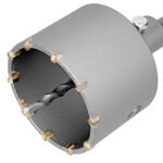 Коронка по бетону в сборе, М22 х 80 мм, SDS Plus Сибртех — изображение 5