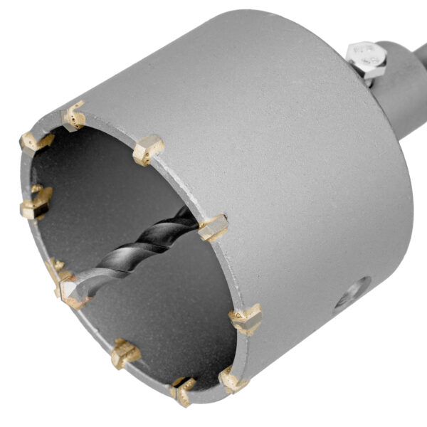 Коронка по бетону в сборе, М22 х 80 мм, SDS Plus Сибртех — изображение 5