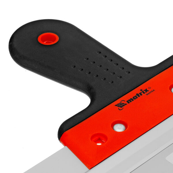 Шпатель фасадный из нержавеющей стали, 300 мм, двухкомпонентная ручка Matrix — изображение 4