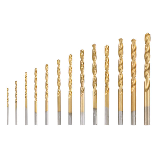 Набор нитридтитан. сверл по металлу, 1.5-6.5 мм НSS 13 шт Matrix — изображение 6