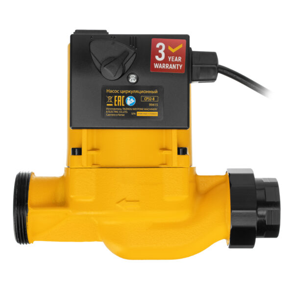 Циркуляционный насос CP32-8, напор 8 м, 160 л/мин, 1 м кабель, монт. длина 180 мм Denzel — изображение 4