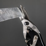 Ножницы по металлу, 250 мм, пряморежущие, для тонкого металла, обрезиненные рукоятки Matrix — изображение 5