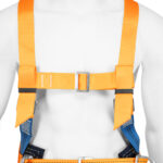 Удерживающая привязь УП IIЖ,с наплечными и набедренными лямками,А-строп из синтетической ленты Сибртех — изображение 5