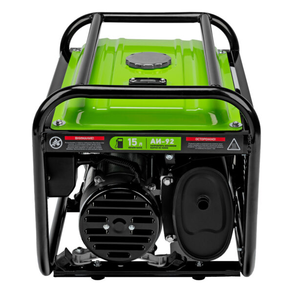 Генератор бензиновый БС-3500, 3.2 кВт, 230В, четырехтактный, 15 л, ручной стартер Сибртех — изображение 7