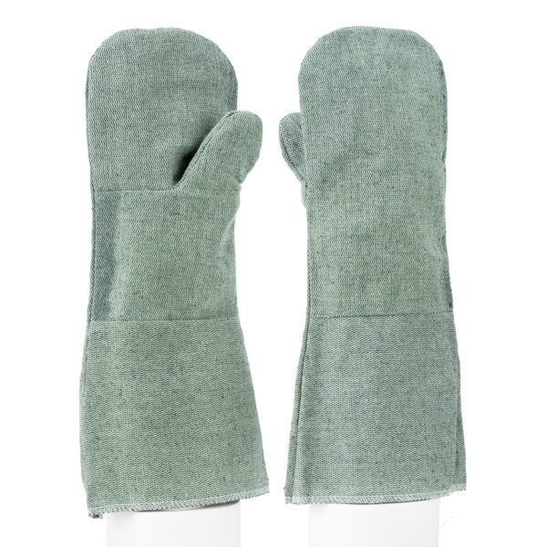 Краги сварщика брезентовые огнеупорные, 2 размер Сибртех — изображение 1