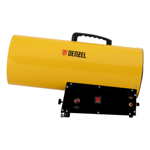 Газовая тепловая пушка GHG-50, 50 кВт, 1400 м3/ч, пропан-бутан Denzel — изображение 3